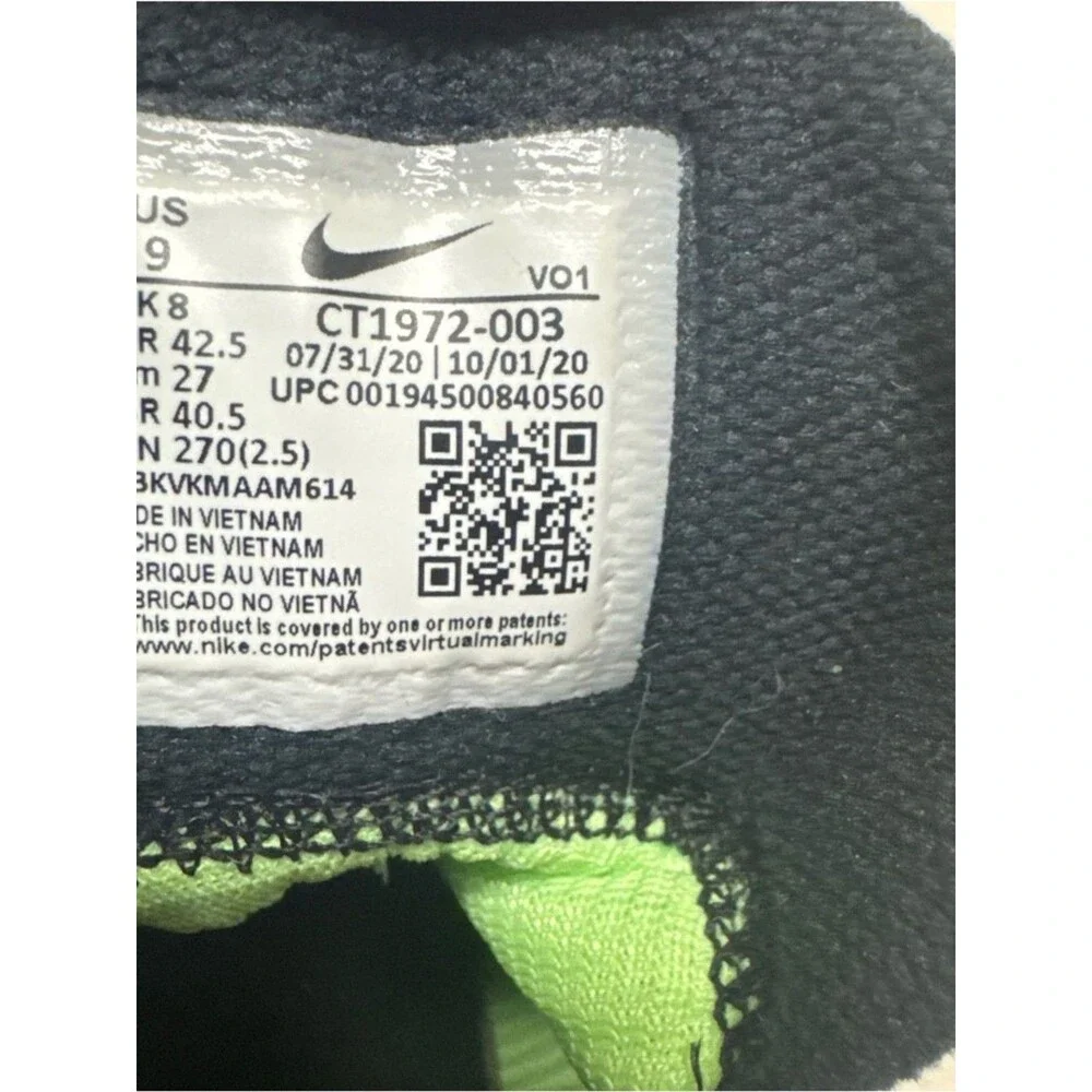 Nike Kyrie Flytrap IV Mens Size 9 CT1972-003 Black/Lime-Glow Lagoon